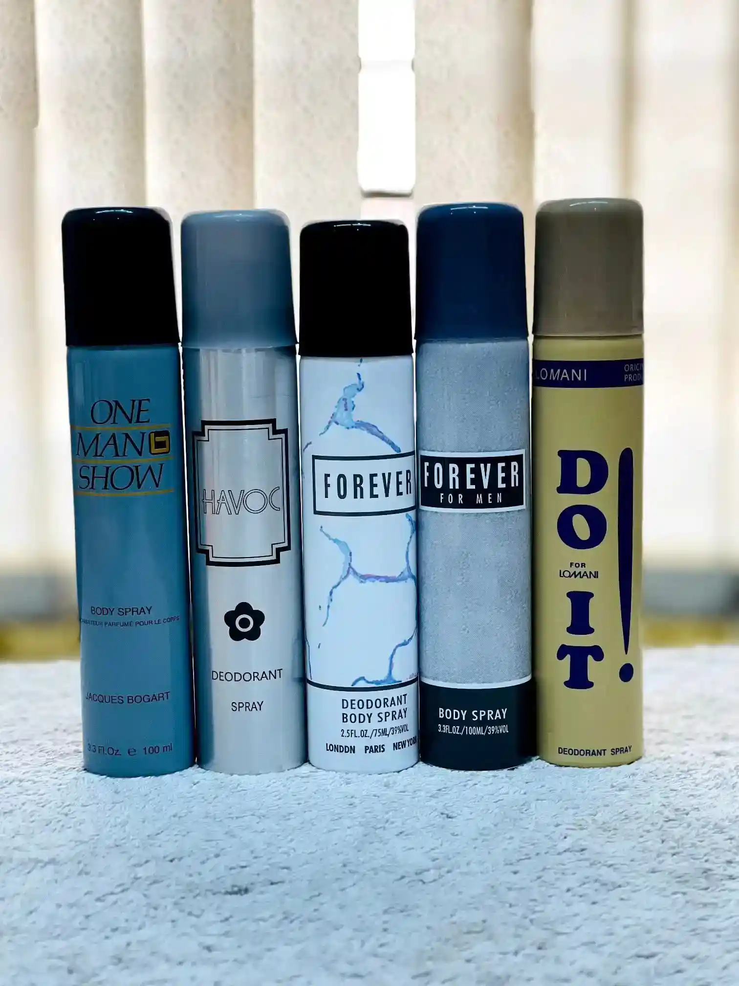 5 pcs Body Spay Combo